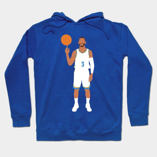 Chris Paul Thunder Hoodie by xRatTrapTeesx